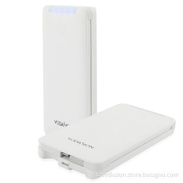 OEM new fashion design slim reel, 6,000mAh capacity, portable universal mobile power bank